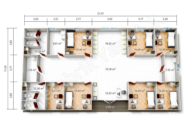 PRSY 245 m2 Plan