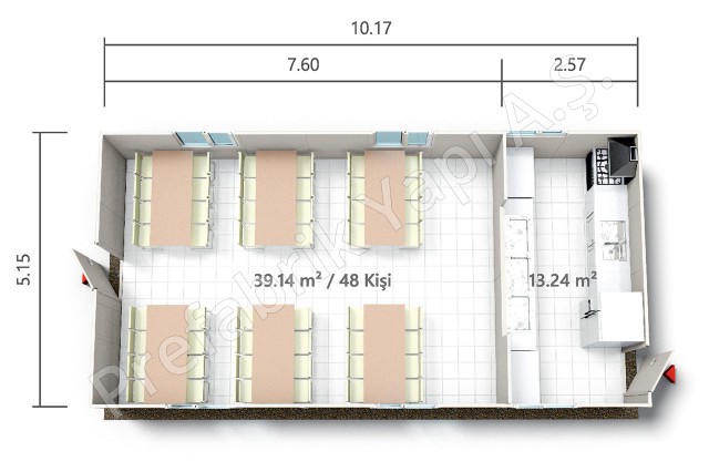 PRY 52 m2 Plan