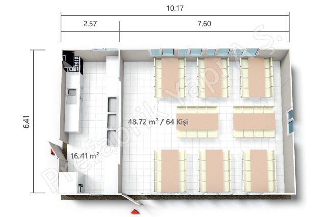 PRY 65 m2 Plan